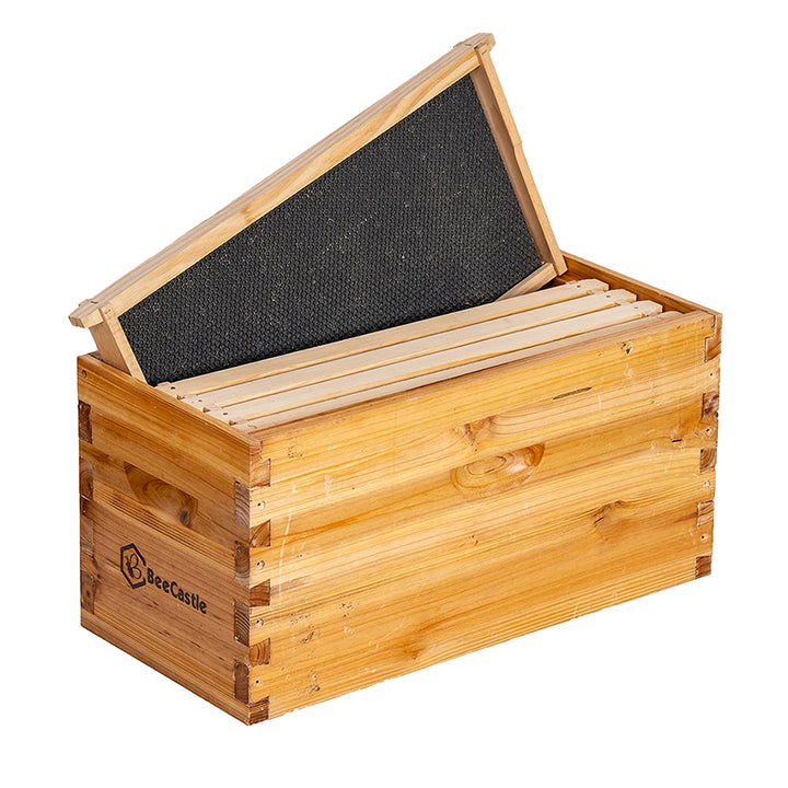 5 Frame Beeswax Coated Beehive Nuc