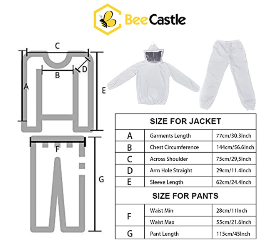 BeeCastle Professional Beekeeping Starter Kit:Complete 10 Frame Deep Brood Bee Box with 22 Essential Beekeeping Equipment for Beekeeping Enthusiasts